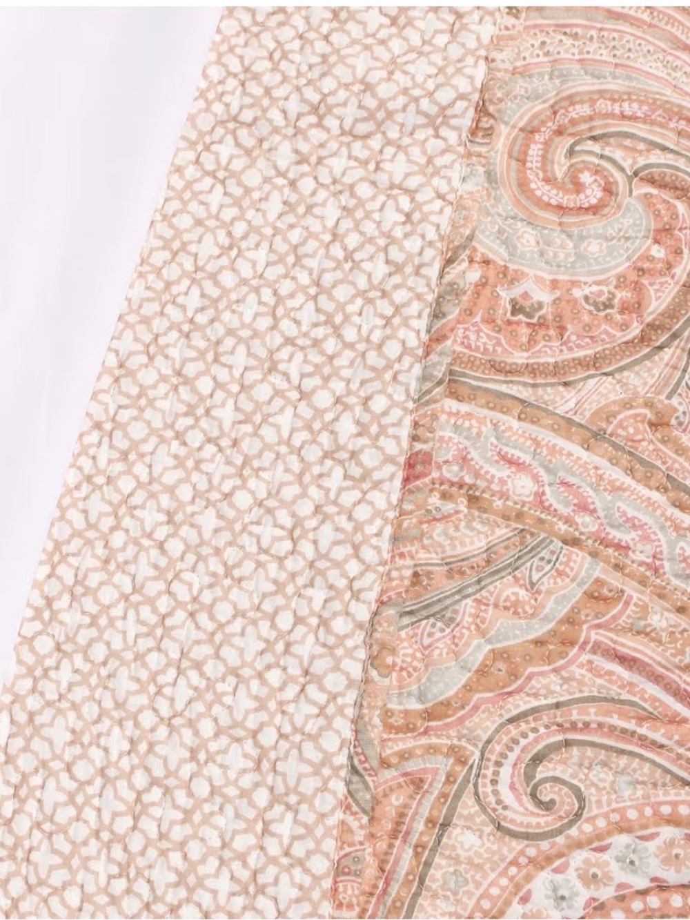 Levtex Home Spruce Coral King Quilt Set! - Picture 5 of 7